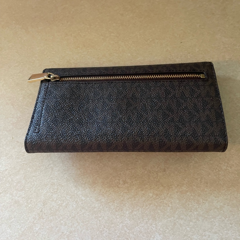 MK brown wallet